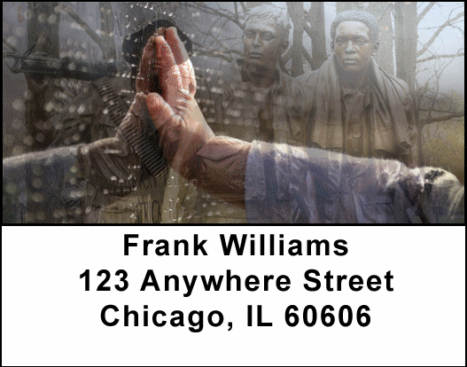 Vietnam War Memorial Address Labels