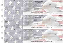 American Flag General Itemized Invoice Business Checks