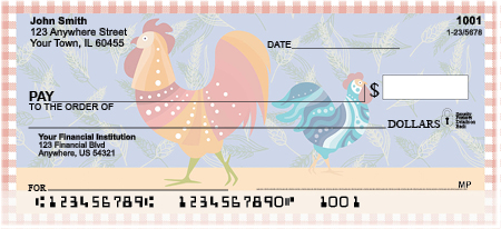 Country Rooster Personal Checks