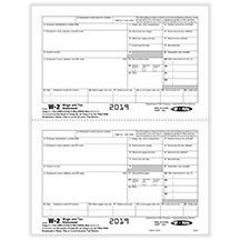 W-2 Copy 2 an/or C, filled with State returns and/or employee records