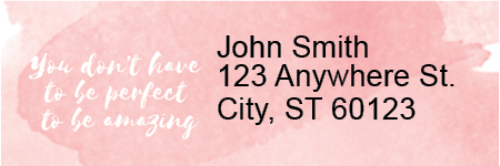Believe in Yourself Address Labels