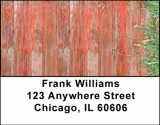 Behind The Barn Address Labels