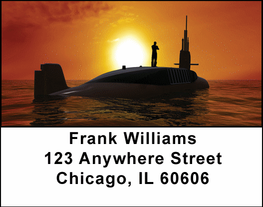 Submarines Address Labels
