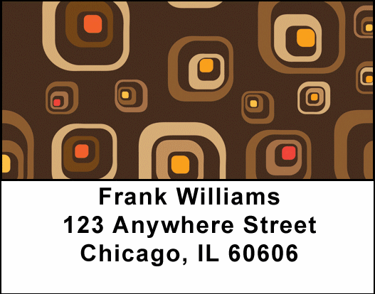 Chocolate Energy Address Labels