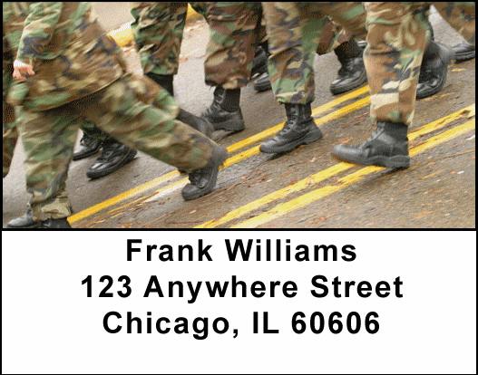 Boots On The Ground Address Labels