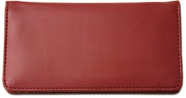 Burgundy Smooth Leather Cover