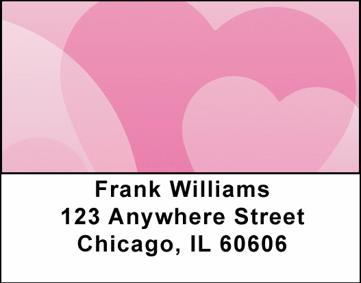 Hearts Of Hope Address Labels