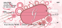 Stylish Monogram G Personal Checks