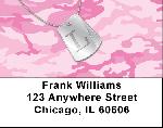 Dog Tag Monogram L Address Labels Dog Tag Monogram L Address Labels