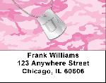 Dog Tag Monogram U Address Labels Dog Tag Monogram U Address Labels