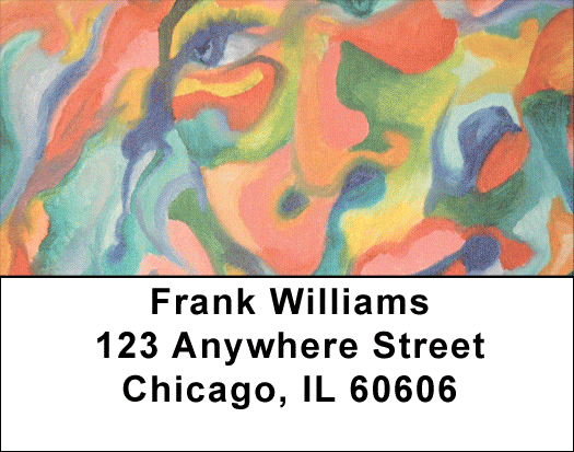 Faces Address Labels
