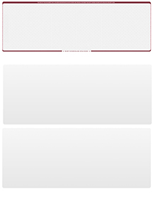 Wallstreet Blank Stock for Computer Voucher Checks Top Style
