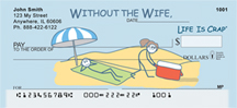 My Wife's Life Is Crap Personal Checks