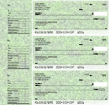 Grassy Designer Deskset Checks