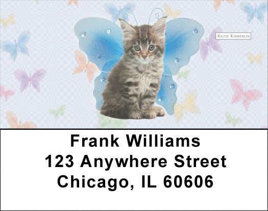 Cats Wing Series Keith Kimberlin Address Labels