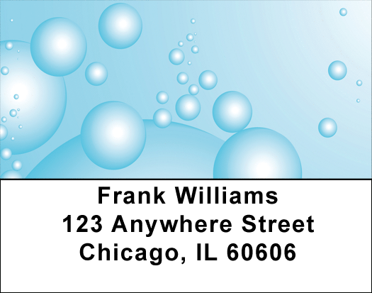 Bubbles Address Labels 
