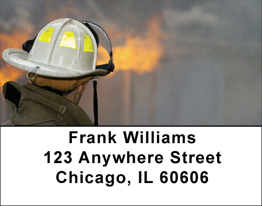 Firefighter Training Address Labels