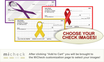 MiCheck Awareness Ribbons