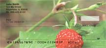 Bloomin' Strawberries Personal Checks