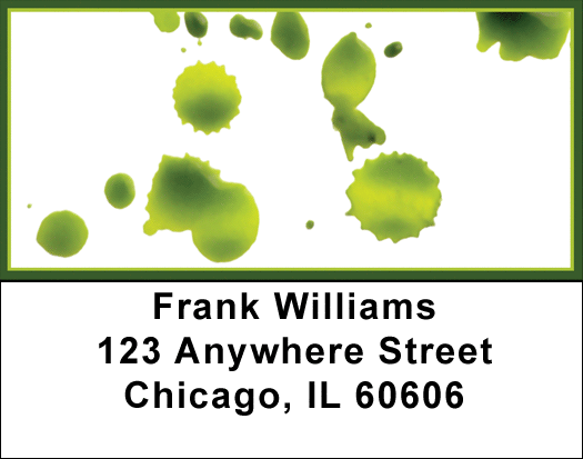 Painting It Green Address Labels
