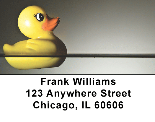 Rubber Ducky Address Labels