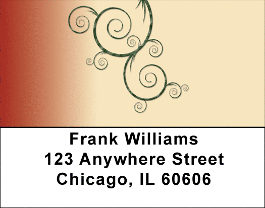 Curls Address Labels