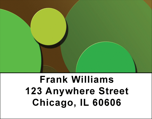 Dots On Chocolate Address Labels