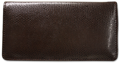 Brown Snakeskin Leather Cover