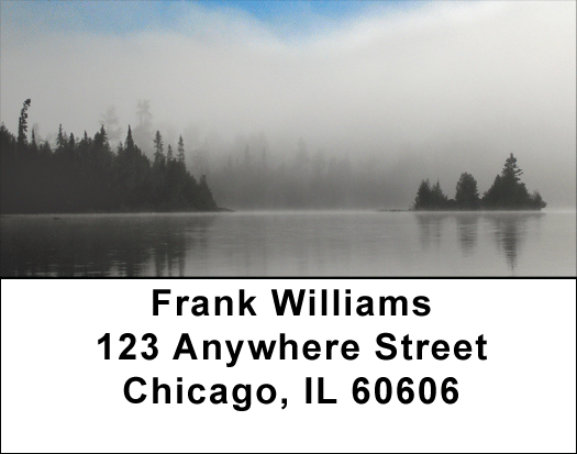 Foggy Lake Address Labels