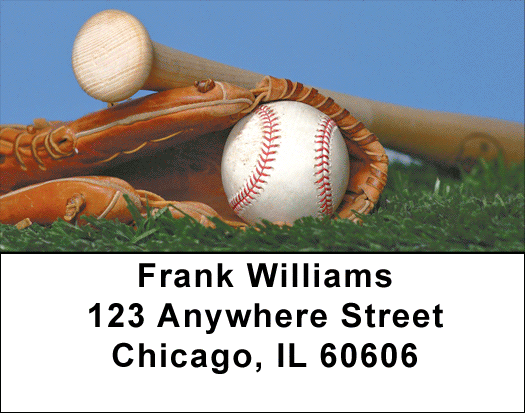 America's Favorite Passtime Address Labels
