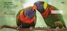 Love Birds In The Tropics Personal Checks