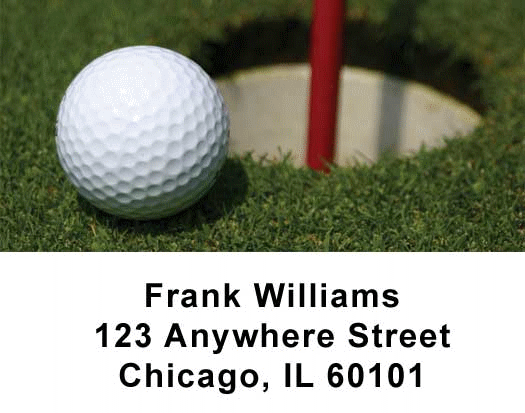 Golf Address Labels