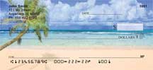 Palm Tree Paradise Personal Checks