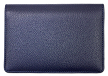 Blue Leather Top Stub Cover