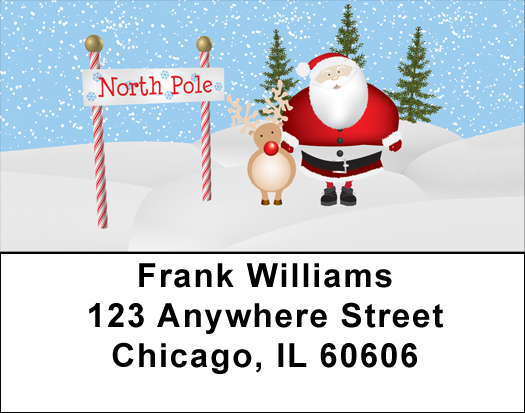 Up North Address Labels