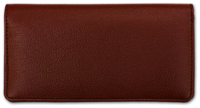 Burgundy Textured Leather Cover