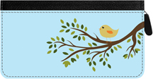 Feathered Friends Zippered Checkbook Cover