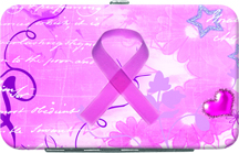 Breast Cancer Debit Mini Clutch