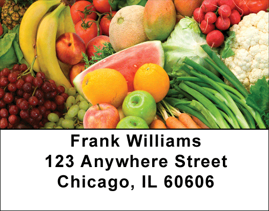 Farmers Market Address Labels