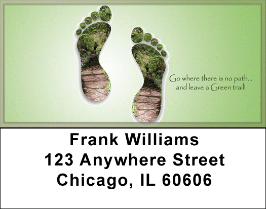 Leave A Green Trail Address Labels