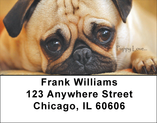 Puppy Love Address Labels