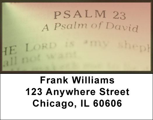 Bible Verses Address Labels