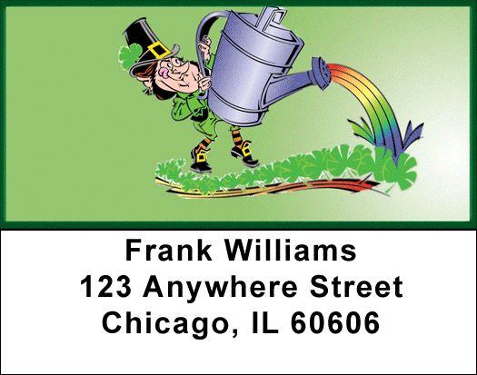 Luck Of The Irish Address Labels