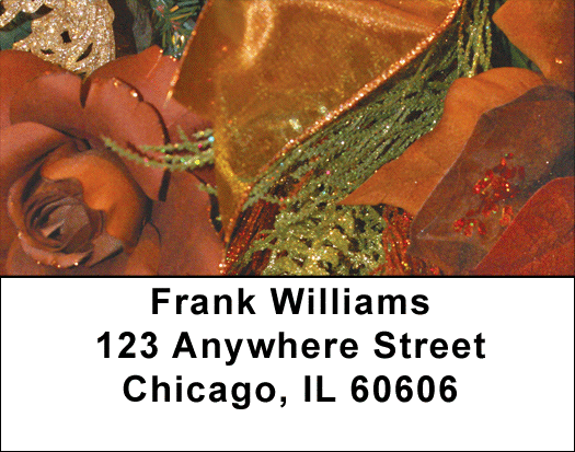 Christmas - Christmas Treasures Address Labels