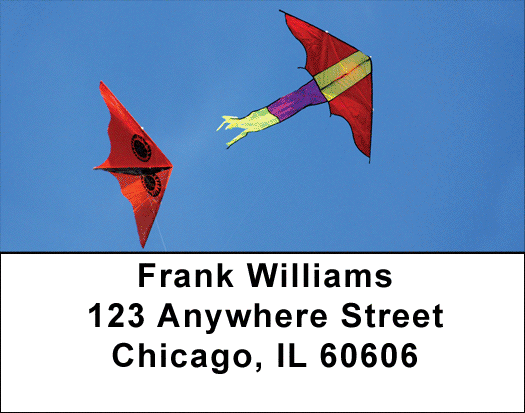 Go Fly a Kite Address Labels