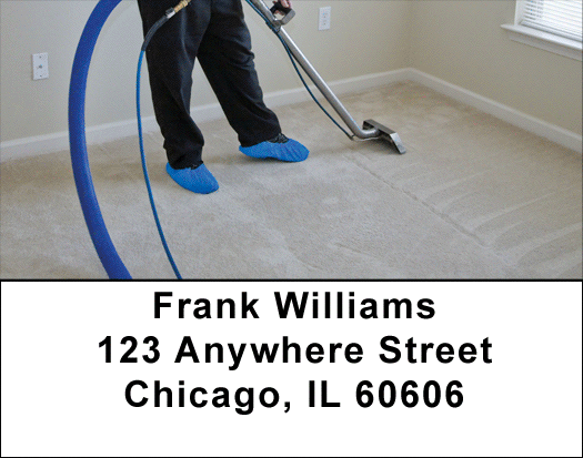 Carpet Cleaning Address Labels