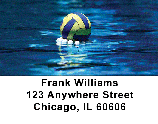 Water Polo Address Labels