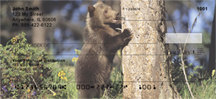 Grizzly Bear Cubs Personal Checks