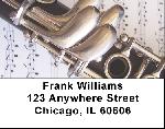 Clarinette Address Labels