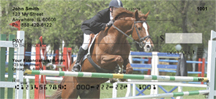 Equestrian Jumping Personal Checks